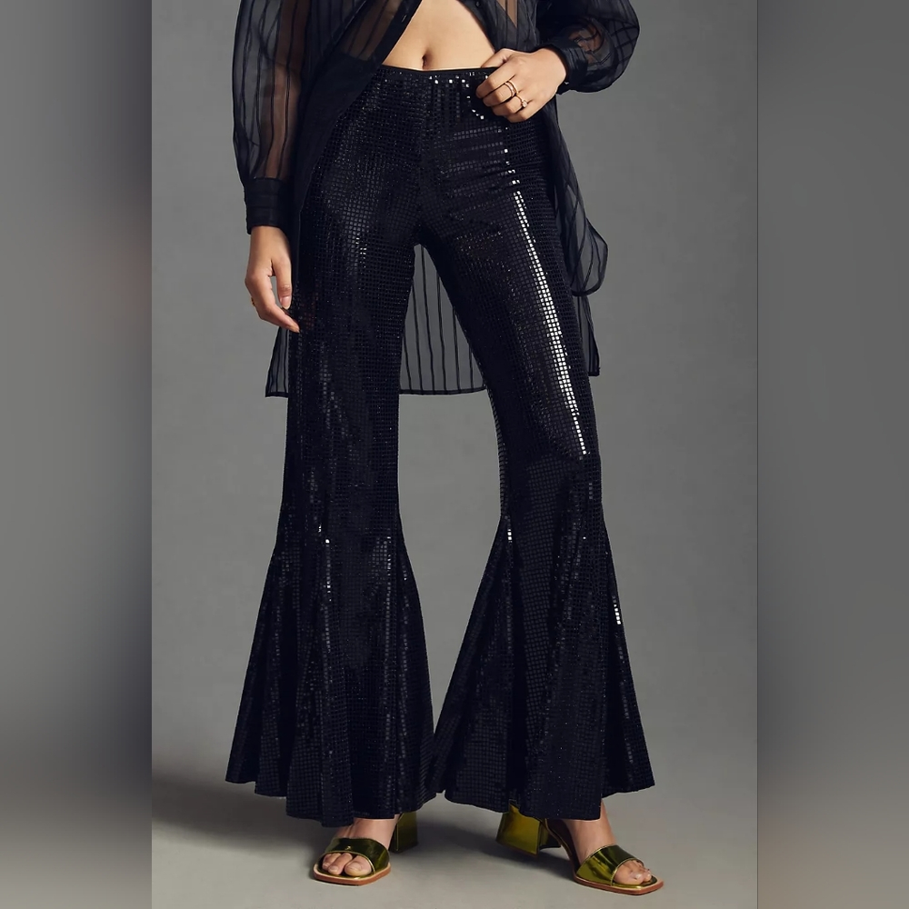 NWT   Anna Sui Quadrophenia Sequin Pants
